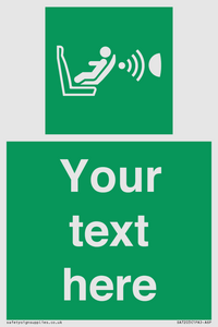Custom safe condition child seat presence orientation detection system